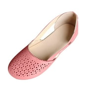 Floleo Clearence Woman Ljetni modni casual sandale Ležerne prilike ravne pune cipele u boji