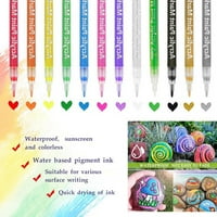 QucoQPE školski pribor obojene olovke akrilni marker boja set vode na bazi boje na bazi boja u boji