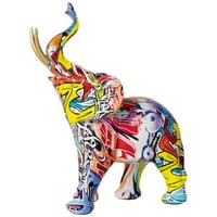 Slonov statua Slaft Slephant figura ukras Creative Decor Decor Decor