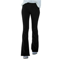 Plus veličina Ženska Jeans Clearence Ženska moda Tanak fit udoban džep u boji Ležerne pantalone