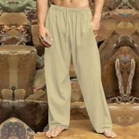 Muška plaža Labavi ravni hlače Sport Teretana Yoga Elastična pantalona