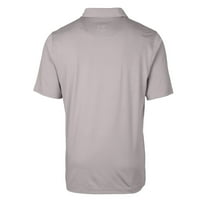 Muški rezač i Buck Grey Louisville Cardinals Big & Visok forge olovka Stripe Stretch Polo