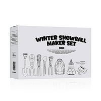 Claspeed Winter Snowball Maker set pijeska kalup kit snježna kugla za pravljenje alata za djecu Zimska