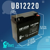 - Kompatibilna Alpha Alielite3000TXL baterija - Zamjena UB univerzalna brtvena olovna akumulatorska