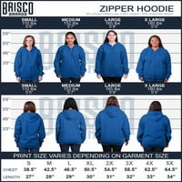 Sjedinjene Države Mornarička ponosna sestra Snažna zip hoodie dukserice Žene Brisco Brands L l