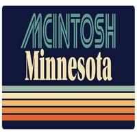 McIntosh Minnesota vinil naljepnica za naljepnicu Retro dizajn