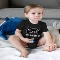 Gamer majice za tatu, mama i dječji igrač otac majke majice Baby Bodysuit tata siva xl mama siva beba
