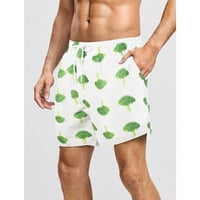 Muška grafička kupaćih kupaćih kupaćih košulja kratke hlače Comfy kratke hlače Ljeto plus veličina Brzi