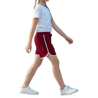 Baywell Yoga kratak za žene djevojke Ljeto Trčanje teretane Sportske kratke hlače za majku i kćerku
