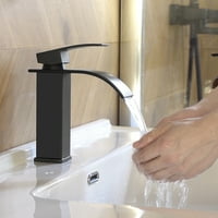 Besy Crna vodopada Slavina za kupaonicu, Slaba s jednim ručkom kupaonicom Slavina za sudopelj, RV slavina