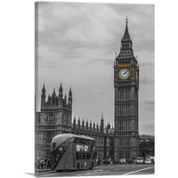 Big Ben Clock u Londonu Engleska Canvas Art Print - Veličina: 40 26