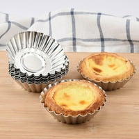 Kalupi od jaja mini aluminijumske torte muffin kalupe konzervi kalupe, ne-stick kolač za kolače kalupe