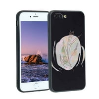 Pastel-Floral-Art-Herb-telefonska futrola, deginirana za iPhone Plus Kućice Muškarci, Fleksibilni silikonski