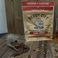 Derby City Bourbon barel Drvo Dimljeni svinjski jerky