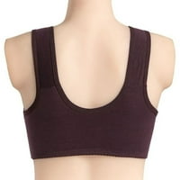 Žene Donje rublje Prozračna grudnjaka Front Clasp Greage-Wicking BRA Pamuk donje rublje Neklizajući