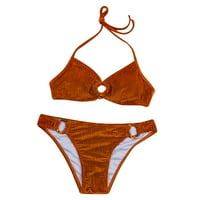 Giligiliso Clearance Summer kupaći odijela za žene kupaći kostim ženski dvodijelni bikini seksi sažeti