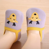 Utoimkio Toddler SOCK cipele s čarapama 12-mjeseci Proljeće Ljetne čarape za bebe Podne čarape Anti-skid