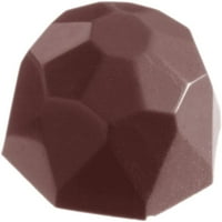 Čokoladni svijet CW polikarbonatni bombonski kalup sa dijamantskim šupljinama, svaki po visini