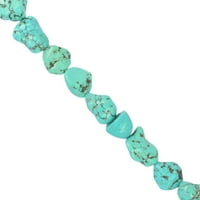 Plavi tirkizni lobavi perli nakit 16 Nakit za izradu DIY dodatne opreme