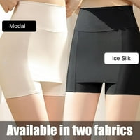 Dvostruke sigurnosne hlače za ženske pantalone za žene s visokim strukom bez gužve bez zalogaja Q7L4