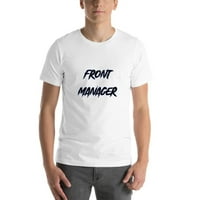 Prednji menadžer Slesher Style Still kratki rukav majica majica po nedefiniranim poklonima