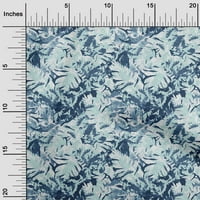 Onuone poliesterska spanda Arktička plava tkanina apstraktna šivaća tkanina od dvorišnog tiskanog diiy