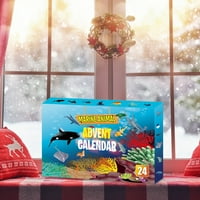 Božićno odbrojavanje poklon morska životinja igračka za životinje Božićno odbrojavanje poklon morske