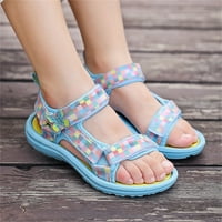 DMQupv Kids Comfort sandale prozračne guste sšiljene ljetne sandale Lagano mekano sopstveno dječje sandale