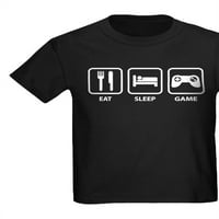 Cafepress - Eatspleepgame1b - Dečja tamna majica