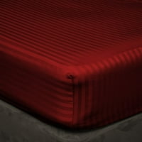 Twin-XL Veličina egipatska pamučna posteljina, luksuzni set sa dubokim džepom - 400TC Udobni i
