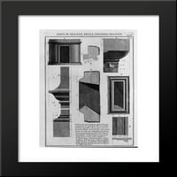 U velikim dijelovima kolone Trajan Framed Art Print Piranesi, Giova