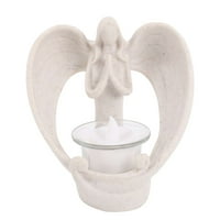 Resin Anđeoski držač za svijeće Angels Teleničar Tealight Beravement Poklon dekor