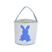 TureClos Bunny Bag Uskrsna korpa Pogodnost kašike za odmor Djeca isporučuje ukrasne asortirane uzorke