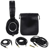 Audio Technica Ath Over Ear Studio Monitor Heavephones W Case + Mikrofoni