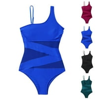 Ženska temmska kontrola plivanja Kostim podstavljeni bikini Vidi iako kupaći kostimi kupaći kostimi