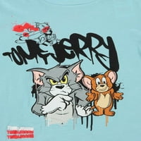 Majica Graffiti Tom & Jerry Boys - plava, -