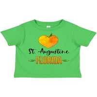 Inktastična ulica Augustine Florida Narančasta u srcu Dayr Majica mališana majica ili majica mališana