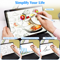 Stylus olovka za iPad olovku, punjiva aktivna olovka za olovku za finu tačku digitalne tablete za Jolla