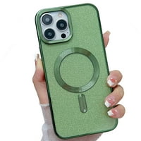 Magsafe kompatibilni iPhone Pro Case, iPhone Pro ma magnetsko sjaj, luksuzni jasan slučaj za žene djevojke