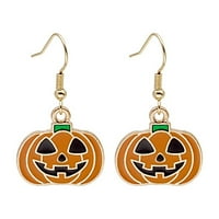 Ear Stud Girls Modne minđuše za žene Nakit Halloween Pokloni Narančasta