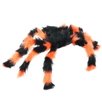 20 Halloween Spider ukrasi lažni narančasti paukovski div za unutarnju vanjsku pomoćnu dekoracije na
