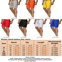 Avamo ploče za muškarce Trčanje fitness dukseci Ljetne osnovne hlače Čvrsto boje Brzi suhi kovčezi