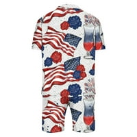 Gaiseeis Muške majice Dan nezavisnosti Dnevni setovi Outfits Polo košulja Sjedinjene Američke Države