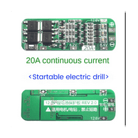 Serail 3S 20A - Litijumska za zaštitu punjača za punjač za punjač PCB BMS 12.6V ćelija