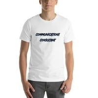 Komunikacijsko savjetodalac Slither stil kratkih rukava pamučna majica majica po nedefiniranim poklonima