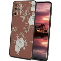 Cvijeće - telefon, deginirani za Samsung Galaxy S20 + Plus Case Muške žene, Fleksibilan silikonski udarni kofer za Samsung Galaxy S20 + Plus