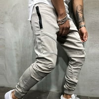 Sanbonepd muške pantalone kombinezone casual sportske hlače pantalone sa džepovima sa patentnim zatvaračem