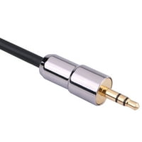 Jednostavan za upravljanje crnim žičanim automobilom -in audio kablom, CD-om u kablu, za audio muziku