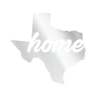 Texas Home naljepnica naljepnica Die Cut - samoljepljivi vinil - otporan na vremenske uvjete - izrađene
