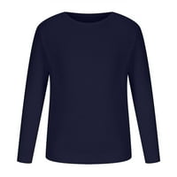 Jsaierl džemperi za muškarce Knit Crew Crt Paint Top dugih rukava Ležerni jesen i zimski pulover džemper